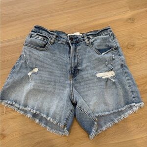 Abercrombie and fitch size 4 the dad high rise Denim Women Shorts